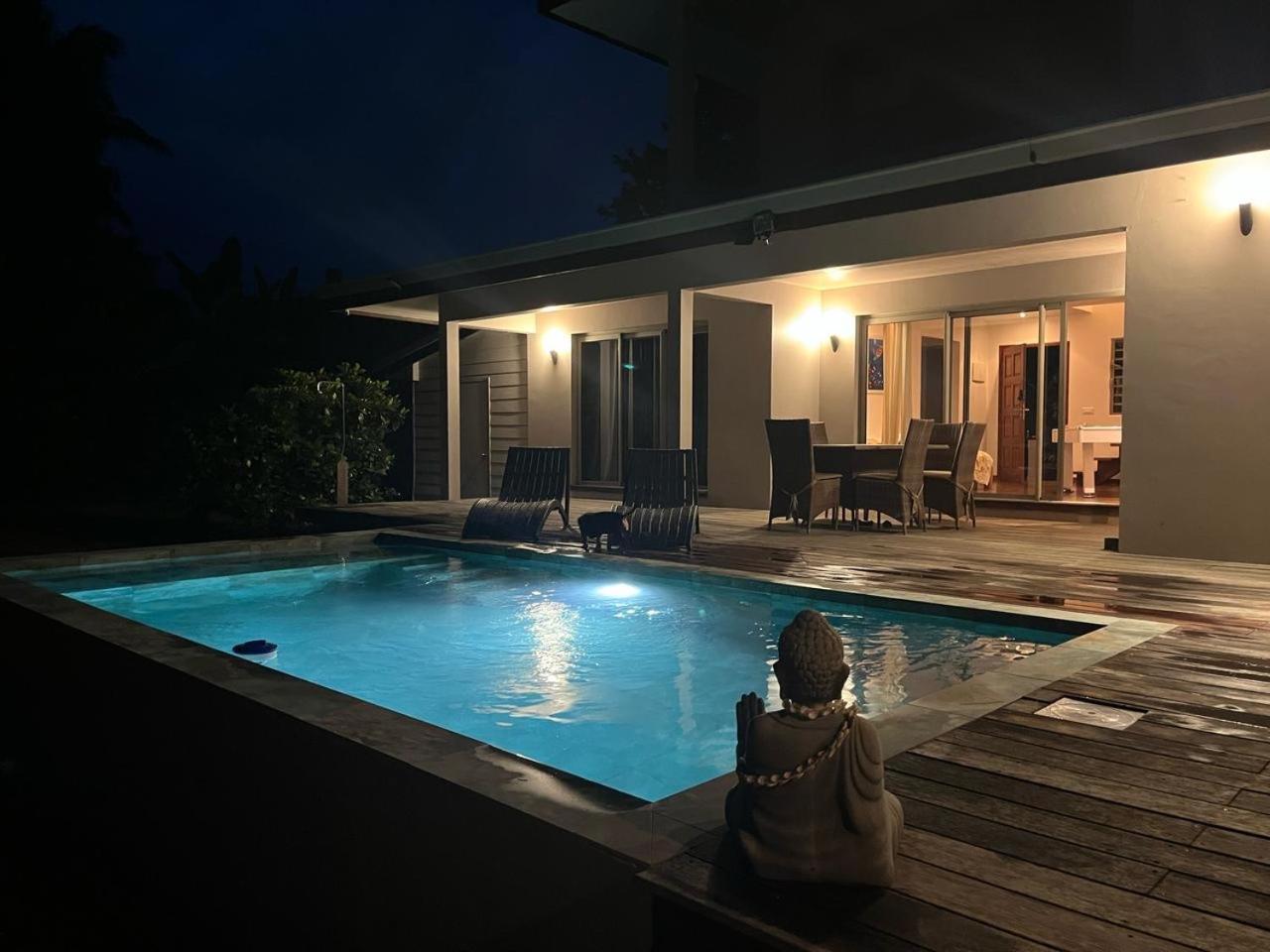 Moorea Temae Villa Walking Dist Beach And Golf Dış mekan fotoğraf